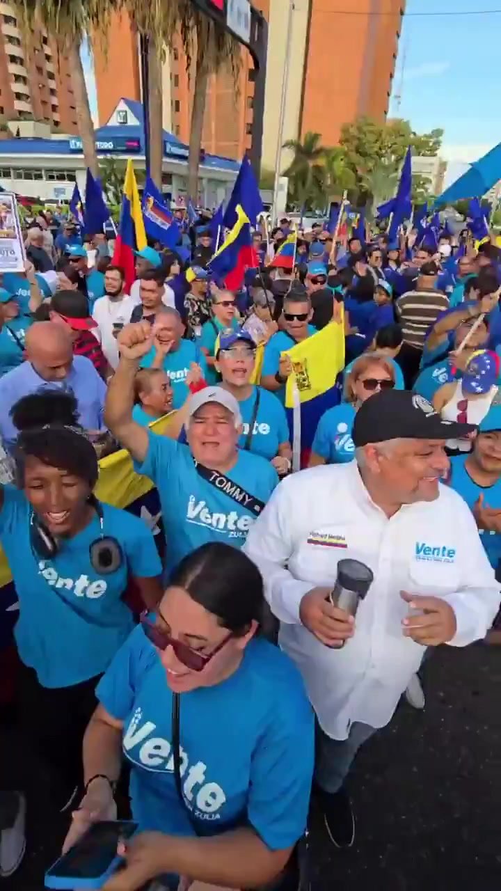 VENTE VENEZUELA MUESTRA LA MOVILIZACIÓN DEL 22/10 EN CARACAS Y 21 ESTADOS Y REITERA SU EXIGENCIA DE ELECCIONES EN 2027